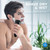 LOBINH Electric Shaver for Men, 100% Washable Rechargeable Waterproof Electric Razor Wet & Dry Shaving with Pop-up Trimmer, 1 Hour Fast Charging, 4D Floating Head, LCD Power Indicator