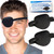 RIKEYO 2 Pcs Eye Patches for Adults and Kids,3D Adjustable Eyepatch for Right or Left Eye,One Eye Cover for Lazy Eye,Pirate Costume(Black) RIKEYO 2 Pcs Eye Patches for Adults and Kids,3D Adjustable Eyepatch for Right or Left Eye,One Eye Cover for Lazy Eye,Pirate Costume(Black)