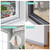 3 Pcs Draft Stopper Sweep, MOPMS Door Weatherproofing Stripping, Window Seal Strip Self-Adhesive Soundproof Seal Strip Cuttable Window Weather Stripping, Length 19.68Ft (3 Pcs x 6.56Ft)