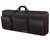 SNIGJAT 61 Key Keyboard Case, Soft Piano Bag with 0.32 inch Cotton, 61 Key Keyboard Bag with Handle & Shoulder Straps, Piano Keyboard Case with 3 Pockets for Accessories (Size: 39.5"x15.8"x4.8")