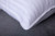 ArcticNorthDown King Size Goose Down Feather Hotel Collection Bed Pillows for Sleeping One Pillow for Back, Stomach or Side Sleepers Stripe White Color
