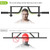 Kipika Heavy Duty Wall Mounted Pull Up Bar, Ball Finger Grip Training, 1 3/10" Durable Steel Tubing, 5 Hand Grip, 38" Wide, 6" Wall to Bar Spacing, More Stable 6 Hole