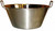 Cazo Grande Para Carnitas Extra Large 16x7" inch Stainless Steel Heavy Duty Acero Inoxidable Wok comal Fry
