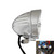 WIND MOZURA Retro 4.5" Motorcycle Headlights w/Visor Clear Lens 4 1/2 inch Chrome Vintage Head Light Lamp for Harley Sportster Dyna Softail Bobber Chopper Honda Yamaha Suzuki Kawasaki Custom