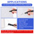 4 in 1 Foam Cutter Set with Digital Voltage Controller, GOCHANGE Electric Cutting Machine Pen Tools Kit, 100-240V /18W Styrofoam Cutting Pen with Electronic Voltage Transformer Adaptor
