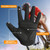 RYMNT Full Fingers Workout Gloves for Women Men-Gym Glove for Women Weight Lifting, Exercise Fitness Gloves-Touch Screen-Extra Grip Foam-Padded-Anti-Slip for Fitness,Training,Cycling.Black-Large