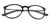 Foster Grant McKay Multifocus Round Reading Glasses Black (Black, 1.50)