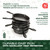KUHA Mini Cast Iron Skillets 4' (Pack of 6) - Black Non Stick Frying Pans with 6 Small Silicone Trivets and Scraper - Set of Miniature Skillets, Small Frying Pan Skillet with Lid