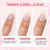 AZUREBEAUTY Nail Repair Kit Transparent Crystal for Broken Cracked Split Weak Nails, Ideal Solution Emergency Easy Quick Fix Dip Powder 28 g 1 Oz Quick-Drying Repair Glue 10 ml Nail File Nail Buffer
