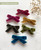 Velvet Mini Bows for Baby Girls, 20pcs Boutique Tiny Baby Hair Clips, Fully Lined Hair Barrettes Alligators for Infants Toddlers Fine Hair by Cherssy
