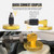 OURANTOOLS Brake Bleeder Kit - 17PCS Master Cylinder Bleeding Kit Tool with Quick Connector for Honda, Toyota & Most Vehicles - Brake Fluid Bleeding & Refill