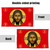 Fyon Jesus Imperial Gonfalon Christ Religion Faith Face Imperial Russian Flag Indoor and Outdoor banner (2x3ft)
