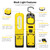 GT-Lite 2 Pack LED Rechargeable Work Light - 600 Lumen Flashlight, 6ft Cable, Hanging Hook, Magnetic Base, Kickstand, 3 Settings: High/Low/Flash, Emergency & Camping Light (2)