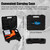 SGT 2 in 1 Brake Bleeder Kit,Brake Bleeding Kit with Hand Vacuum Pump and Adapters,for Brake Fluid Power Steering Fluid More,Vacuum Brake Bleeder Pump with Case & Gloves