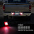 Mynoway LED License Plate Light Tag Lights Compatible with 2003-2018 RAM 1500 2500 3500 Pickup Truck,Clear Lens Red LEDs,Rear Tag Lamp Replacement,2 PCS