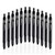Listo 1620 - Box of 12 - BLACK COLOR - China Markers/Grease Pencils/China Marking/Pencils/Wax Pencils - Made in USA