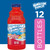 Hawaiian Punch Fruit Juicy Red Fruit Juice Drink, 32 Fl Oz Bottle (Pack Of 12), Caffeine-free, Carbonation-free, Gluten-free, Excellent Source Of Vitamin C, Less Than 100 Calories