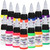 14 Color Tattoo Ink Set 1/2(15ml)/Bottle GTARTISTOO Professional Tattoo Fluorescent Ink Tattoo Inks Pigment Kit