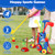 SUPER JOY Toddler Golf Set, Kids Golf Cart with 4 Clubs & 8 Balls, Indoor Outdoor Golf Toys for Boys Girls, Mini Golf Gifts for Baby 3-5 Years Old