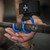 Harbinger Lifting Hooks, Black/Blue Harbinger Lifting Hooks, Black/Blue