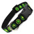 Irish Dog Collar with Celtic Knots on Black, Small Dogs 11-22 lbs (Collar: 5/8" Wide, 8.5" - 13" Long)