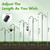 Vivantia 2 Pack 108 Inch Adjustable Double Shepherds Hooks for Outdoor 2 Sided Bird Feeder Poles with 5 Prong Base Heavy Duty Metal Garden Hook for Hanging Flower Basket Lantern Plant Bird Nests Decor Vivantia 2 Pack 108 Inch Adjustable Double Shepherds Hooks for Outdoor 2 Sided Bird Feeder Poles with 5 Prong Base Heavy Duty Metal Garden Hook for Hanging Flower Basket Lantern Plant Bird Nests Decor