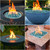 Onlyfire 10 pounds Fire Glass for Propane Fire Pit and Gas Fireplace, 1/4 Inch Reflective Firepit Glass Rocks for Fire Pit Table and Fire Bowl, High Luster Aqua Blue Onlyfire 10 pounds Fire Glass for Propane Fire Pit and Gas Fireplace, 1/4 Inch Reflective Firepit Glass Rocks for Fire Pit Table and Fire Bowl, High Luster Aqua Blue