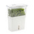 Cole & Mason Fresh Herb Keeper - Acrylic Storage Container for Refrigerator - Storage for Herbs & Vegetables for Fridge - Fresh Herb Keeper