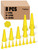 Innconee Hydraulic Oil Service Plugs Large Medium Small Sizes Multi Pack Rubber Drip Proof Hose Plugs Industrial Hydraulic Kit for Irrigation, 3 Sizes(17 Pcs,Yellow)