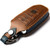 GLECHAZ Key Fob Cover Compatible with Ford Explorer Fusion Escape Edge Expedition F150 F250 F350 F450 F550 Maverick Mustang Smart Key (AB-Brown)
