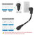 6FT 12AWG Heavy Duty Right-Angle 15Amp to 20Amp Extension Cord,90-Degree 15 Amp Household Plug to 20 Amp T Blade Extension Cable, Nema 5-15P to 5-15R 5-20R 6-15R 6-20R, Angled 15A to 20A AC Power Cord