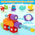 Hodurgyi 35 PCS Magnetic Foam Blocks for Kids, Large Magnetic Building Blocks for Toddlers 3+, Kids Bath Toys and Preschool STEM Educational Toys, Birthday for Boys & Girls 3 4 5 6+ Years Old