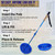 UpBowl™ Kit - Pole and 2 Bowls – No-Bend Bowl Lifter | Effortlessly Lift, Fill & Place Your Pet’s Bowl Without Bending