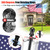 Heavy Duty Ground Flag Pole Kit - 9.5FT Tangle Free Inground Flagpole with Anti-Tip Stake Prong, Portable American Flag Pole for Outside House, Yard, RV Trailer, Camping, Outdoor Festival - Black Heavy Duty Ground Flag Pole Kit - 9.5FT Tangle Free Inground Flagpole with Anti-Tip Stake Prong, Portable American Flag Pole for Outside House, Yard, RV Trailer, Camping, Outdoor Festival - Black