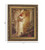 Gerffert Collection Christ at Heart's Door Religious Framed Portrait Print, 13 Inch (Ornate Gold Tone Finish Frame)