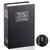 Book Safe with Combination Lock - Jssmst Home Dictionary Diversion Metal Safe for Home Office Code Lock Money Box High Capacity, 9.5 x 6.2 x 2.2 inch, SM-BS0402L, black large