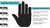 YogaPaws Elite Padded Anti Slip Grip Gloves for Women and Men for Yoga, Power Yoga, Pilates, Cycling, Crossfit, Outdoor Exercise, Weight Training and for Sweaty Hands