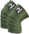 DMoose Knee Straps for Weightlifting - Adjustable Compression Sleeves, Knee Wraps for Pain, Lifting Knee Wraps, Gym Knee Wraps for Bodybuilding and Deadlifting - Military Green (Pair)