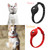 LiRui.R Airtag Protector Silicone Luminous Collar Adjustable Loss Prevention Eye-catching Pet Collar for Cats and Small Dogs(White)