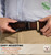 BULLIANT Men's Ratchet Belt 2 Pack-Click Leather Belt Adjustable for Men Gift 1 3/8-Cut for Perfect Fit(Black/Deep Brown,32"-38" Waist Adjustable)
