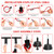 LFJ LAT Pull Down and Lift Weight Pulley System Cable Machine Pulley Attachment for Triceps Pull Down, Biceps Curl, Back, Forearm, Shoulder Home Gym Equipment (Red Set with Aluminum Alloy Pulley)