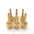 QLLUCKLY 6pcs 1/2" DN15 Brass Fountain Nozzle Adjustable Direction Jet Water Spray Head for Landscaping Use