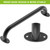 Dolibest 6 Pack 17-Inch Safety Handle, Metal Safety Playground Handles,Sturdy Playground Handle Bars & Wider Base Design, Playset Handles for Climbing Frame, Treehouse, Swing Set Accessories-Black