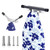 Ironing Board Holder Wall Mount,Ironing Board Hanger with Removable Hooks, Laundry Rooms Stainless Steel Ironing Boards Hook for Wall for Y or T Leg