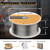 0.035 flux core welding wire, 3 Spools E71T-GS Low Splatter gasless Carbon Steel Mig Welding Wire Compatible With HF Fourney Harbor Welder(3 PACK)