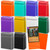1000ct MTG Card Sleeves, 10 Colors Matte Trading Card Sleeves, Textured Back Deck Card Protectors Penny Card Sleeve for Baseball Football MTG TCG Sports Game Cards