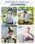 BJLFS Gym Backpack for Women Men with Expandable Shoe Compartment, Mini Foldable Outdoor Weekender Hiking Bag Sports Backpack for Swimming Fitness Yoga Dancing Blue