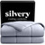 Silvery Silver-Infused Cooling Comforter – Award-Winning Self-Cooling Blanket for Hot Sleepers with Self-Cleaning Silvery Technology™ for Hygienic, Sweat-Free & Cool Sleep