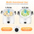 WUSILILU AOT-P09 Electric Potato Peeler, 85W 0.8kg Capacity One-button Drive Automatic Peeler Spinner, 110-120V Potato Peeling Machine for Kitchen, Restaurant, Fast Food Store, Hotel