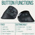 Ergodriven Om Handshake Vertical Mouse | Wireless Ergonomic Mouse | Rechargeable | Silent Click Micro-Force Switches | OLED Screen | Reduces Tension and Fatigue | Compatible with PC and Mac